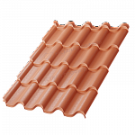 Металлочерепица МП Монтерроса-XL (VikingMP E-20-8004-0,5)