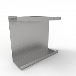 Профиль C-образный усиленный оцинкованный 1,2мм размер 5x20x80мм 3000мм