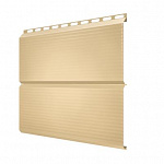 ЭкоБрус 0,345 Gofr 0,45 PE RAL 1014 слоновая кость