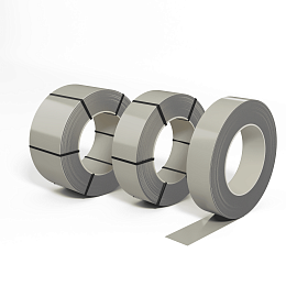 Лента оцинкованная (Штрипс) 0,45 мм (RAL 7044) с полимерным покрытием (полиэстер)