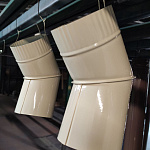 Труба водосточная оцинкованная порошок ф210х1250мм RAL 1013