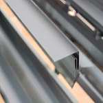 Аквилон RAL 7024 оцинкованный с порошковым покрытием 0,45мм