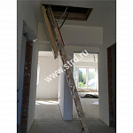 Лестница деревянная Fakro LWT Термоизол. складная 3-сегментная 120*60см 280см