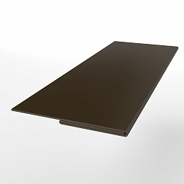 Планка финишная 0,45 мм (RR 32) оцинкованная, с порошковым покрытием