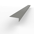 Откос оконный 0,5 мм (RAL 9007) c порошковым покрытием