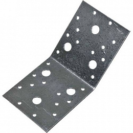 Уголок крепежный оцинкованный равносторонний 135гр. 105х90х2 KUS