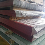 Профнастил С8 - 0,65х1180мм (RAL 4010) оцинкованный, с полимерным покрытием (полиэстер)