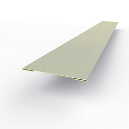 Планка стыковочная RAL 7038 оцинкованная c порошковым покрытием 0,45мм