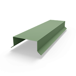 Парапет плоский RAL 6021 полиэстер 0,45