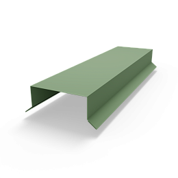 Парапет плоский RAL 6021 полиэстер 0,45