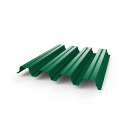 Профнастил Н75 - 0,6 (RAL 6029) с полимерным покрытием (полиэстер)