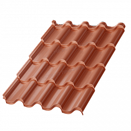 Металлочерепица МП Монтерроса-S (PURMAN-20-Argillite-0,5)