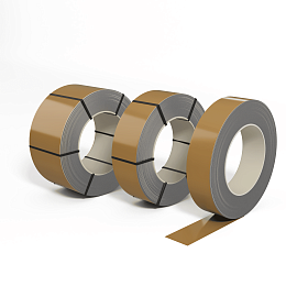 Лента оцинкованная (Штрипс) 0,6 мм (RAL 1011) с полимерным покрытием (полиэстер)