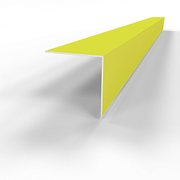 Планка угла внешнего RAL 1016 оцинкованный c порошковым покрытием 0,45мм