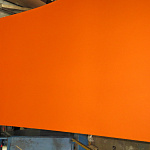 Рулон оцинкованный с полимерным покрытием полиэстер 0,5х1250мм RAL 2009 Транспортный оранжевый
