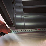 Дымник на трубу с жалюзи оцинкованный с полимерным покрытием до 1200мм RAL 5005