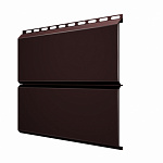 ЭкоБрус 0,345 Grand Line 0,5 GreenCoat Pural BT, matt с пленкой RR 887 шоколадно-коричневый (RAL 8017 шоколад)