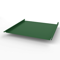 Кликфальц самозащелкивающийся оцинкованный с полимерным покрытием 0,45х542мм RAL 6002