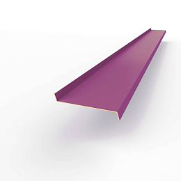 Отлив 0,5 мм RAL 4008 оконный оцинкованный c порошковым покрытием