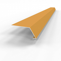 Карнизная планка RAL 1034 оцинкованный c порошковым покрытием 0,45мм