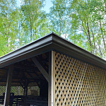 Желоб прямоугольный водосточный полиэстер Grand Line Vortex 3000мм RAL 3005