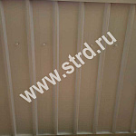 Кровельная трёхслойная сэндвич-панель кровельный профиль 50мм 1000мм с видимым креплением минеральная вата Полиэстер Panline