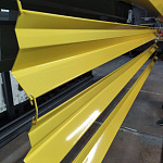 Нащельник RAL 1018 оцинкованный c порошковым покрытием 0,45мм