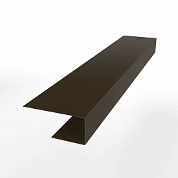 Планка завершающая (RR 32) с порошковым покрытием 0,45 мм