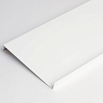 Отлив 0,7 мм RAL 9005 оконный оцинкованный c порошковым покрытием