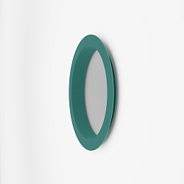 Откос радиусный 0,55 мм (RAL 6033) c порошковым покрытием