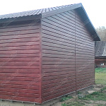 ЭкоБрус 0,345 Grand Line 0,45 Print-Double Elite с пленкой Antique Wood