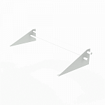 Снегозадержатель трубчатый 1000мм фальц 25-1,0-1,5-2 холоднокатанная сталь с порошковым покрытием RAL 9003