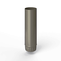 Труба водосточная оцинкованная порошок ф90х1250мм RAL 7039