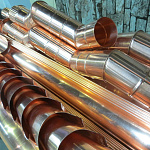 Желоб водосточный медный ф180х2000мм