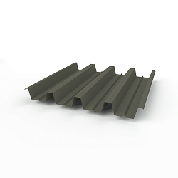 Профнастил Н60 (RAL 7013) 0,5х845мм оцинкованный, с полимерным покрытием (Полиэстер)