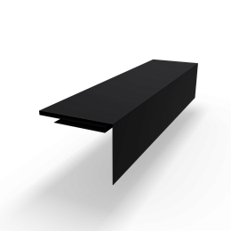 Аквилон RAL 9005 оцинкованный c порошковым покрытием 0,45мм