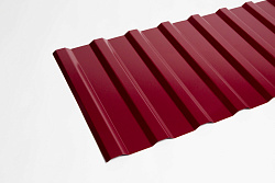 Профнастил С20 - 0,45х1150мм (RAL 5021) оцинкованный, с полимерным покрытием (полиэстер)