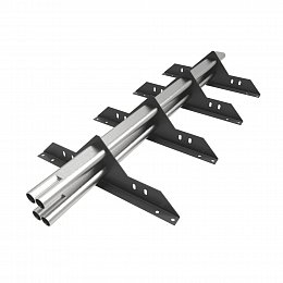 Снегозадержатель трубчатый 3000мм универсальный 40x20-1,0-2,0-3 холоднокатанная сталь с порошковым покрытием RAL 7005