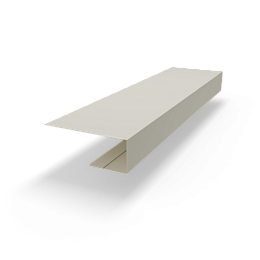 j планка RAL 9001 оцинкованная c порошковым покрытием 0,45мм