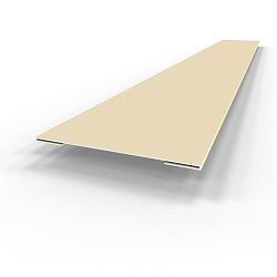 Планка стыковочная RAL 1015 оцинкованная c порошковым покрытием 0,45 мм