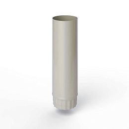 Труба водосточная оцинкованная порошок ф220х1250мм RAL 7044