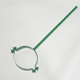 Крепление водосточный трубы сварное оцинкованное порошок ф120х10х250мм RAL 5002