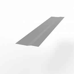 Крепёжная планка (RAL 7004) оцинкованная, с порошковым покрытием 0,45 мм