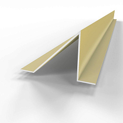 Планка снегозадержания (RAL 1014) оцинкованная, c полимерным покрытием 0,45 мм