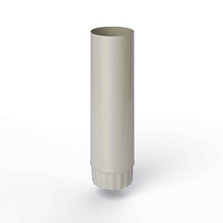 Труба водосточная оцинкованная порошок ф90х1250мм RAL 7044