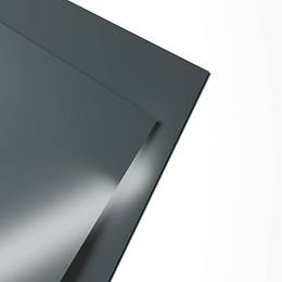 Лист оцинкованный 0,25х1250мм (RAL 7012) с полимерным покрытием (Полиэстер)