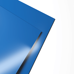 Лист оцинкованный 0,25х1250мм (RAL 5015) с полимерным покрытием (Полиэстер)