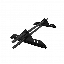 Снегозадержатель трубчатый круглый 1000мм универсальный 25-1,0-1,5-2 холоднокатанная сталь с порошковым покрытием RAL 9005