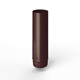 Труба водосточная оцинкованная порошок ф125х1250мм RAL 3007