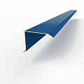 Планка ветровая 0,45 мм (RAL 5005) фронтонная, с полимерным покрытием